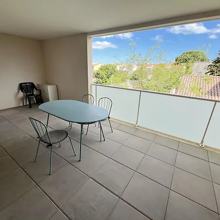 Apartment Climatise 4 Pers Avec Garage, Proche & Centre-ville - Fr-1-781-82 Valras-Plage